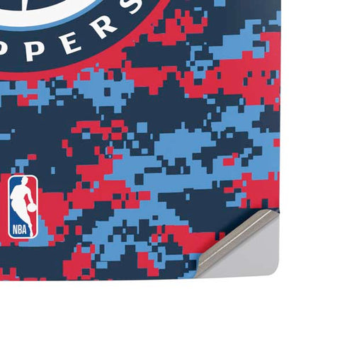 NBA LA Clippers Digi Camo PS5 Digital Edition Console Skin